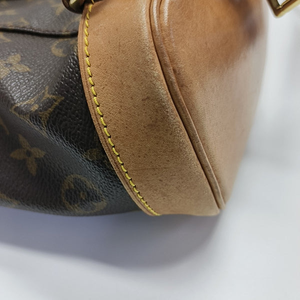MONTSOURIS MM Monogram Coated Canvas Brown
