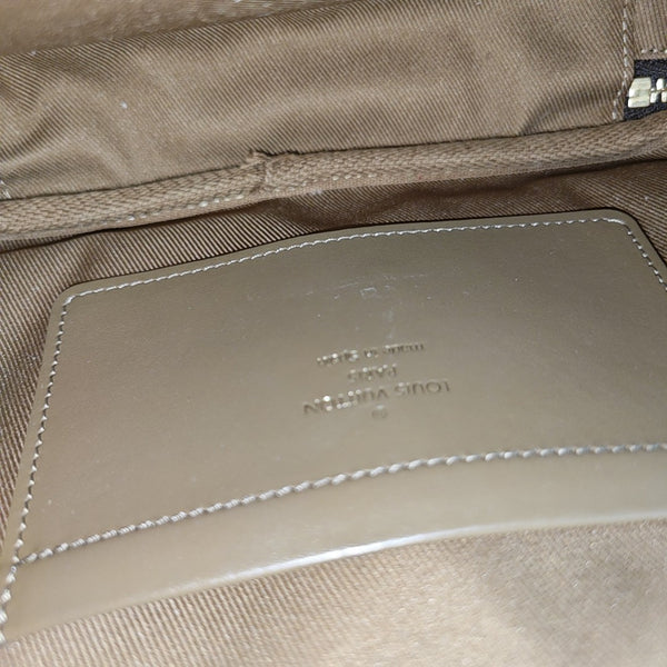 UTILITY Monogram Coated Canvas Brown