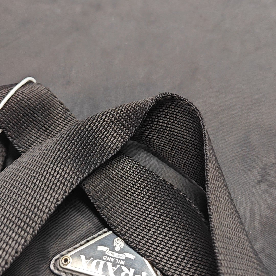 Nylon Tote Bag Black