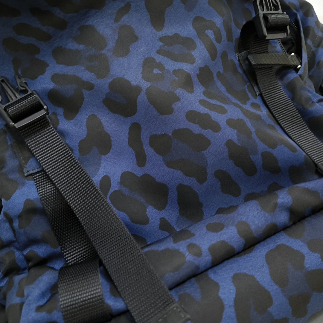 Re-Nylon Backpack Nylon Blue