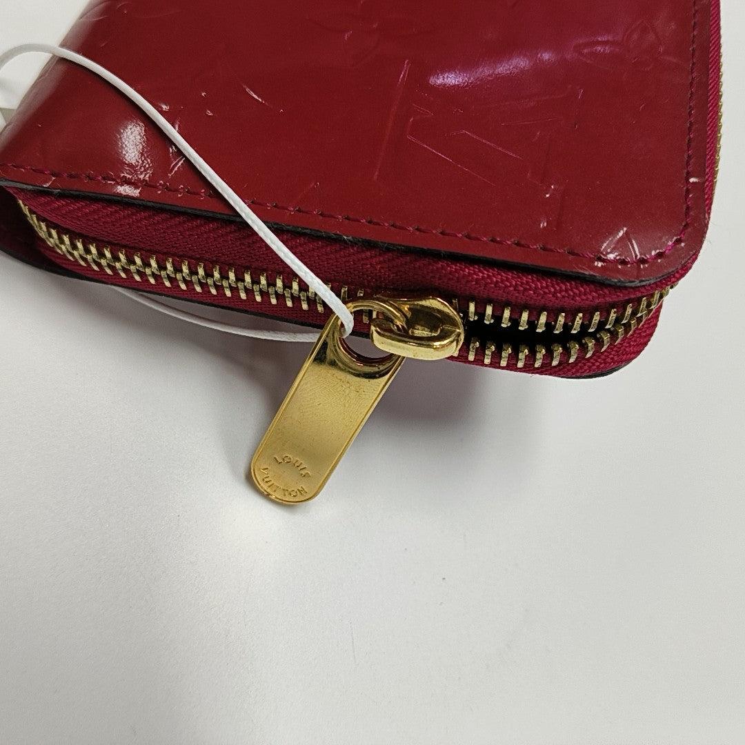 ZIPPY Patent Leather Red Wallet