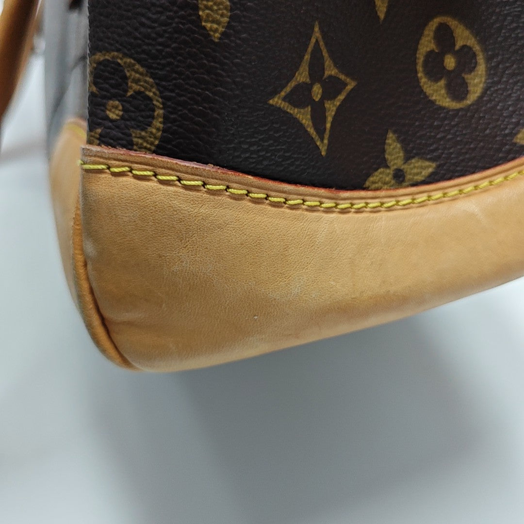 BEVERLY Monogram Coated Canvas Brown