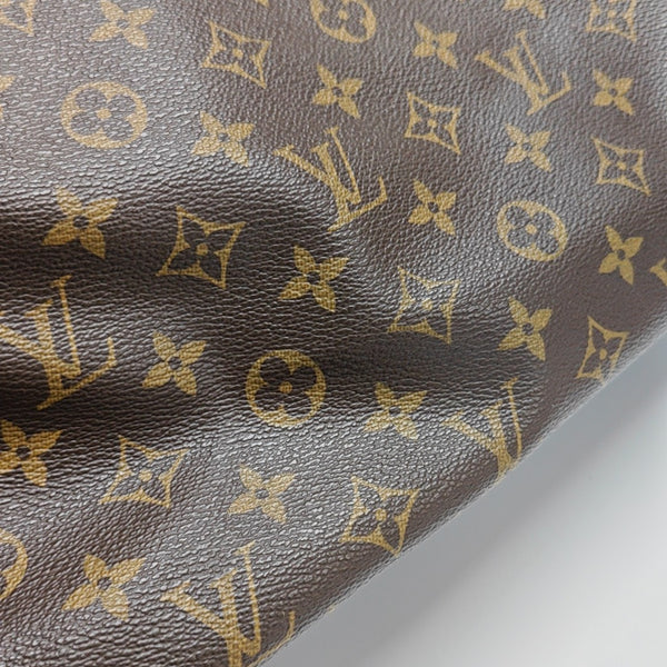 DAVIS Monogram Coated Canvas Brown