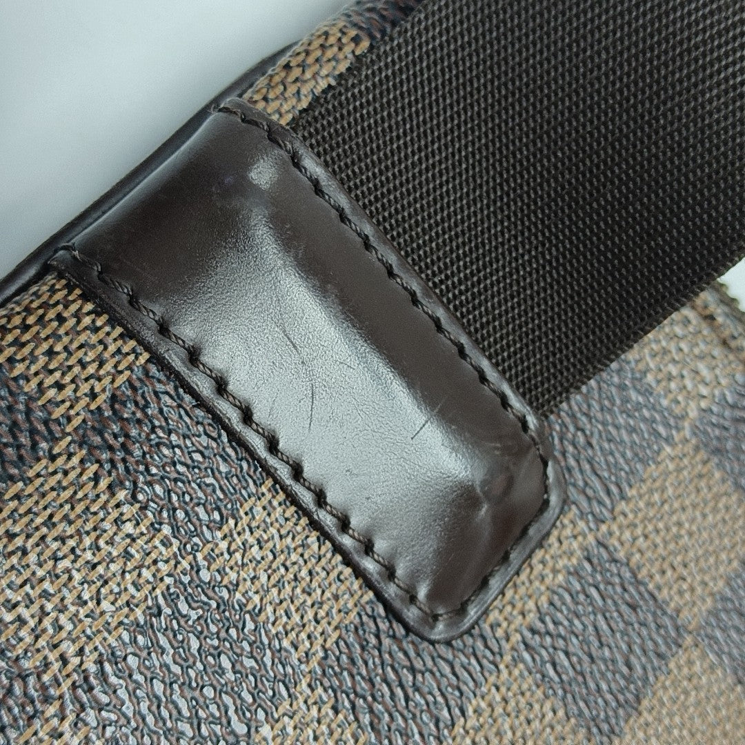 MELVILLE Damier Ebene Coated Canvas Brown