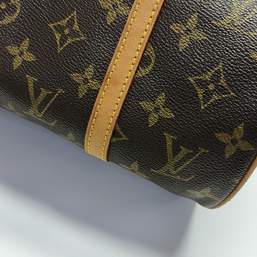 PAPILLON 30 Monogram Coated Canvas Brown