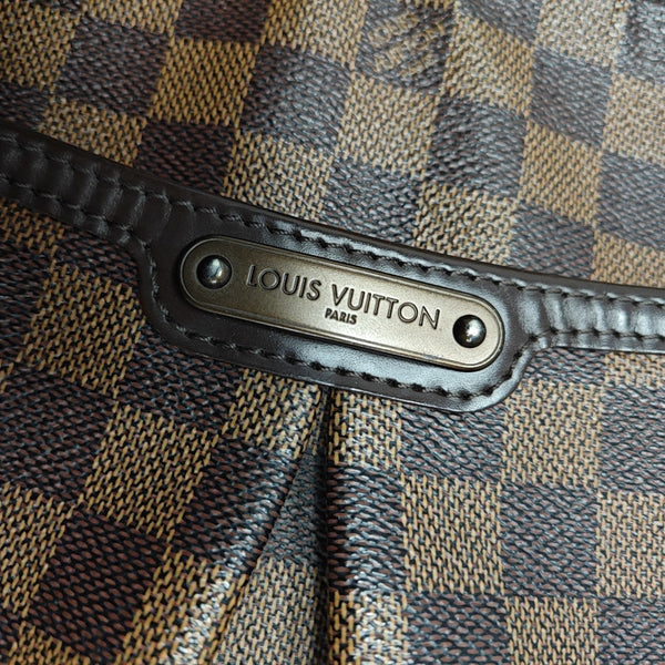 BLOOMSBURY PM Damier Ebene Coated Canvas Brown