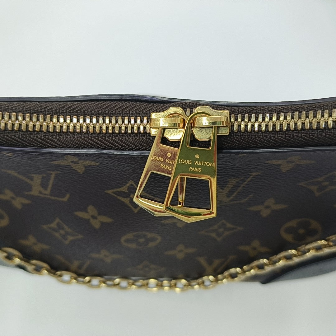 BOULOGNE Monogram Coated Canvas Brown