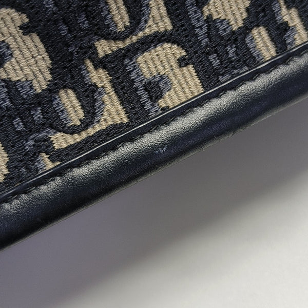 Book Tote Small Oblique Canvas Blue