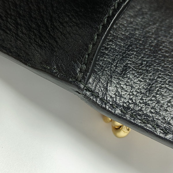Padlock Small Calfskin Black
