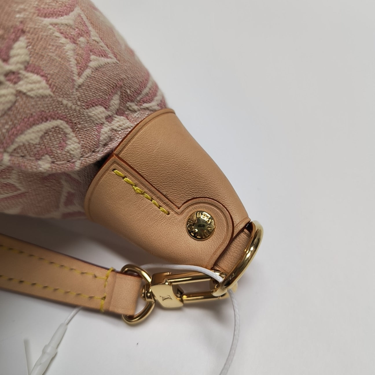 Pochette Mia Monogram Fabric Pink