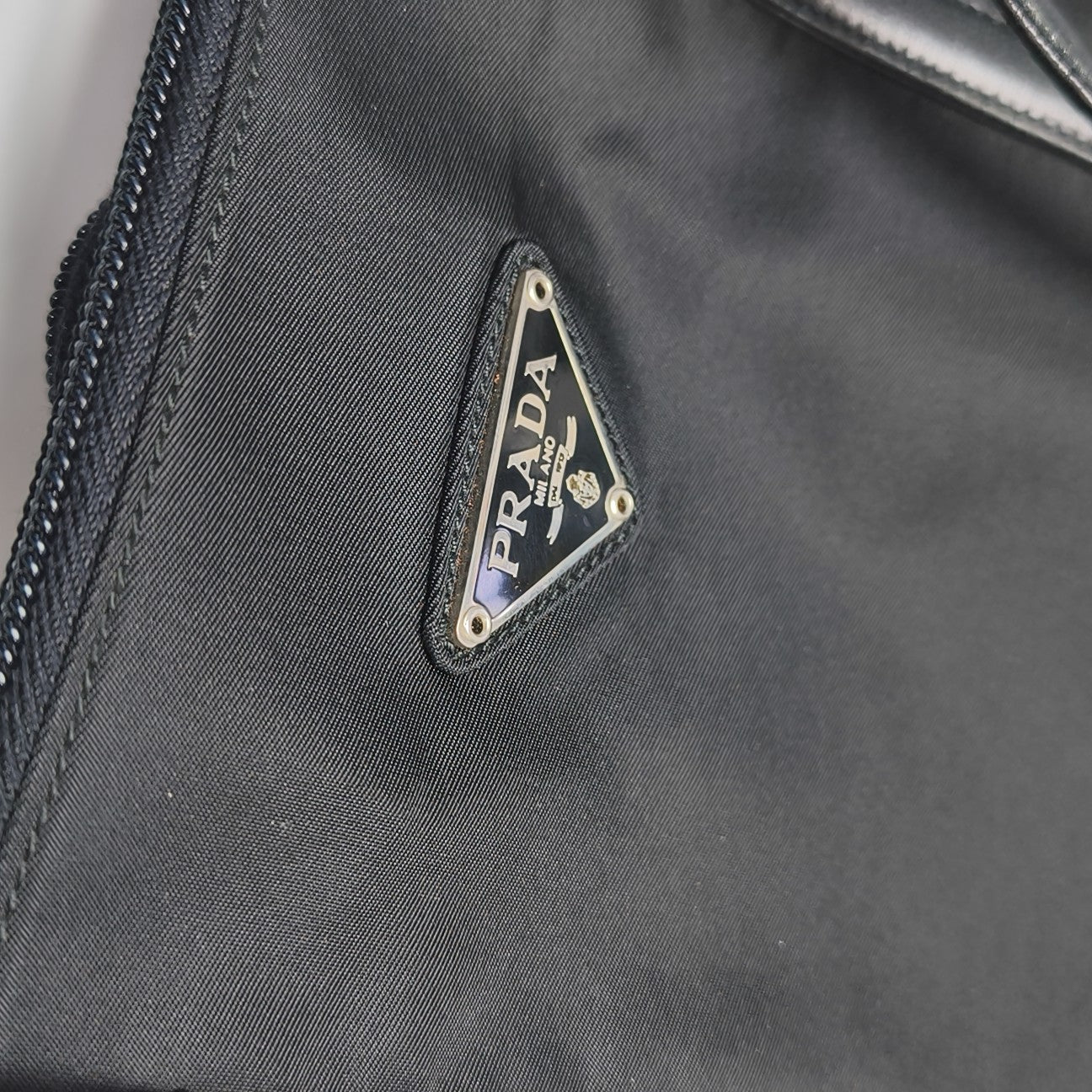 Nylon Tote Bag Black