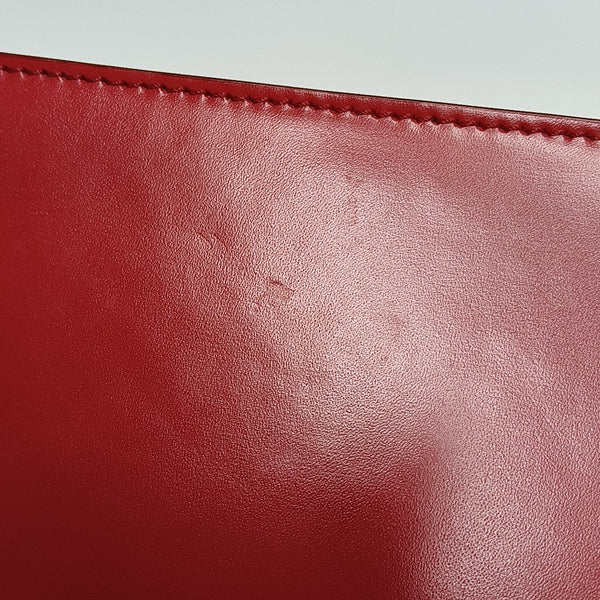 Calfskin Crossbody Bag Red