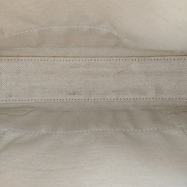 Navy Mini Canvas Beige