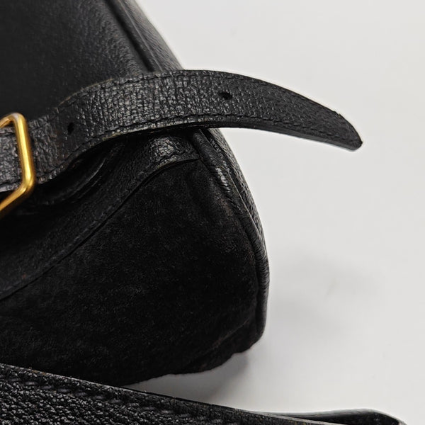 Bamboo 1947 Medium Suede Black