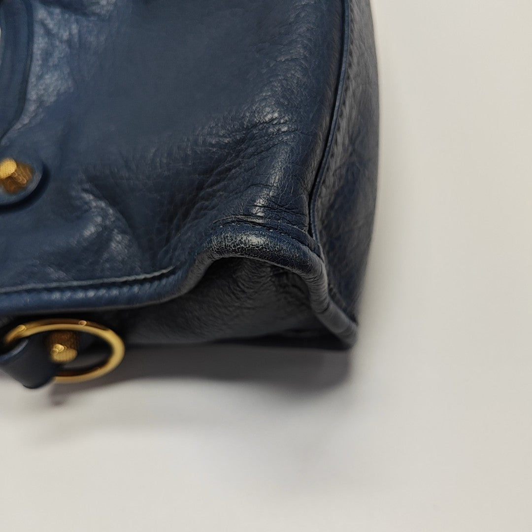 Classic City Mini Lambskin Blue