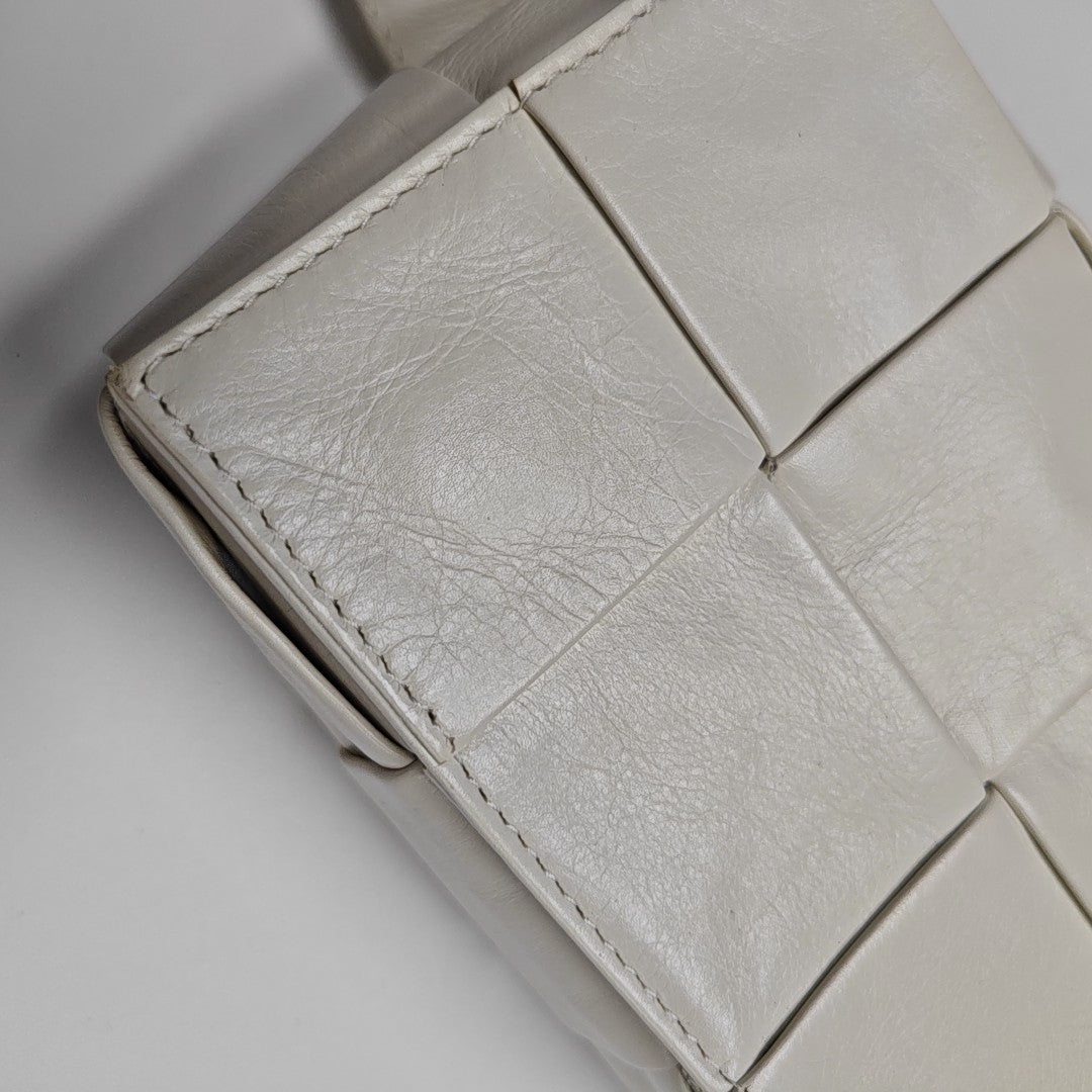Cassette Small Calfskin White