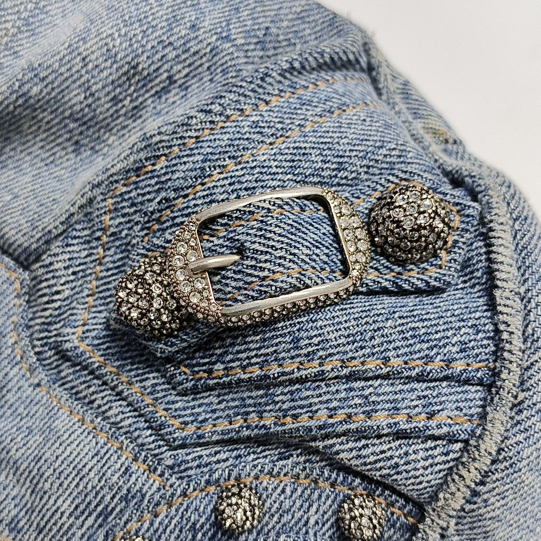Le Cagole Mini Denim Blue