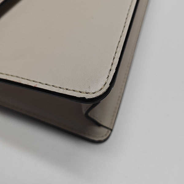 Sylvie Small Calfskin White