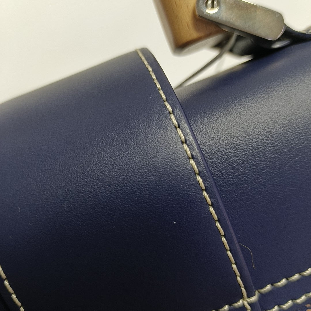 Saïgon PM Coated Canvas Blue