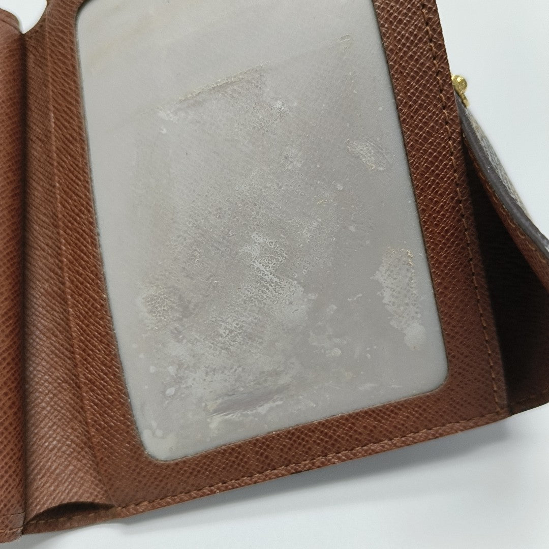 KOALA Monogram Coated Canvas Brown Wallet