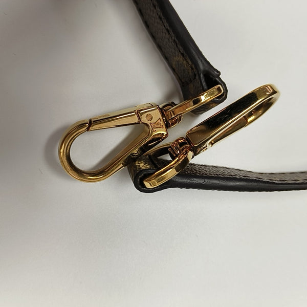 MONTAIGNE Monogram Coated Canvas Brown