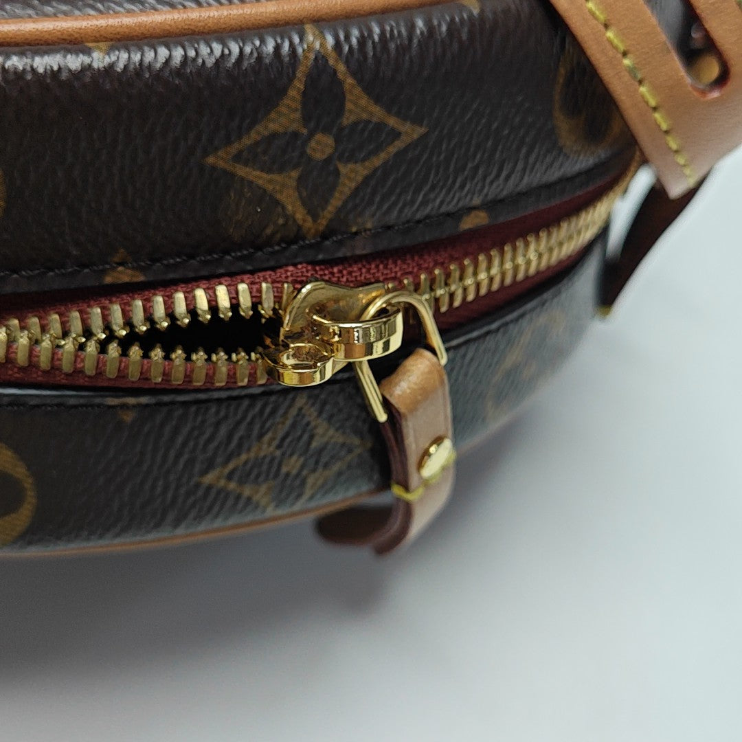 BOITE CHAPEAU MM Monogram Coated Canvas Brown