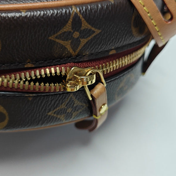 BOITE CHAPEAU MM Monogram Coated Canvas Brown