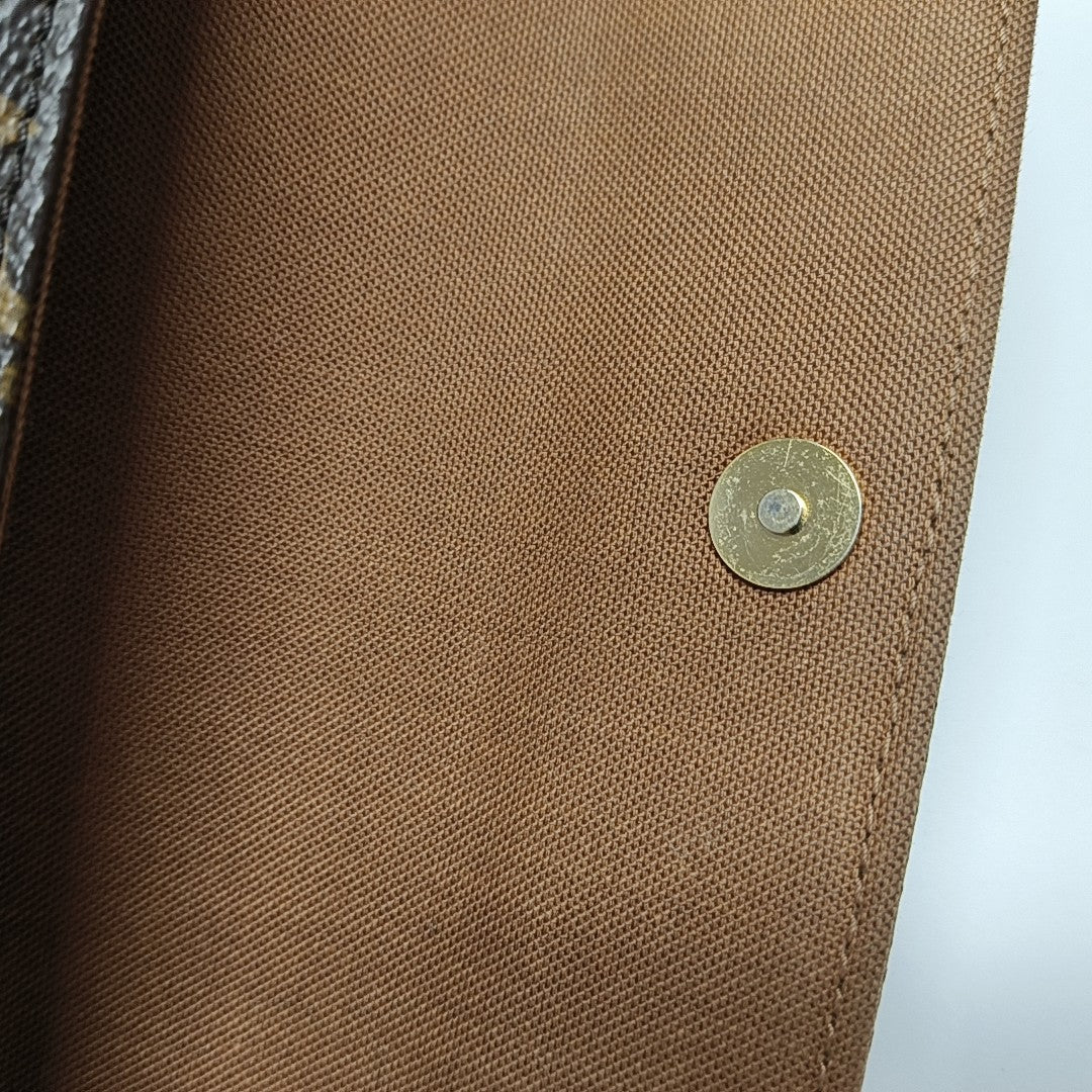 IVY Monogram Coated Canvas Brown