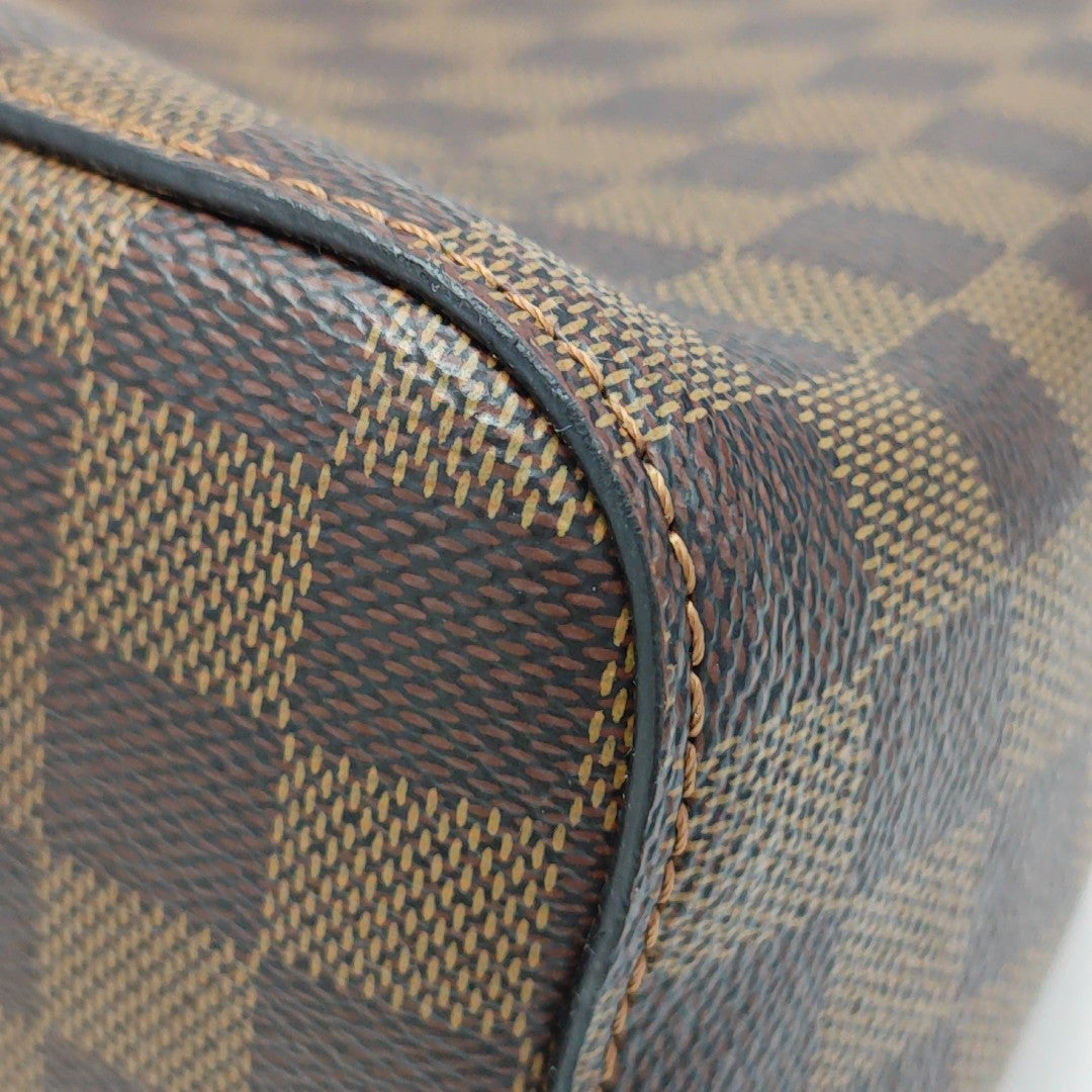 NÉONOÉ MM Damier Ebene Coated Canvas Brown