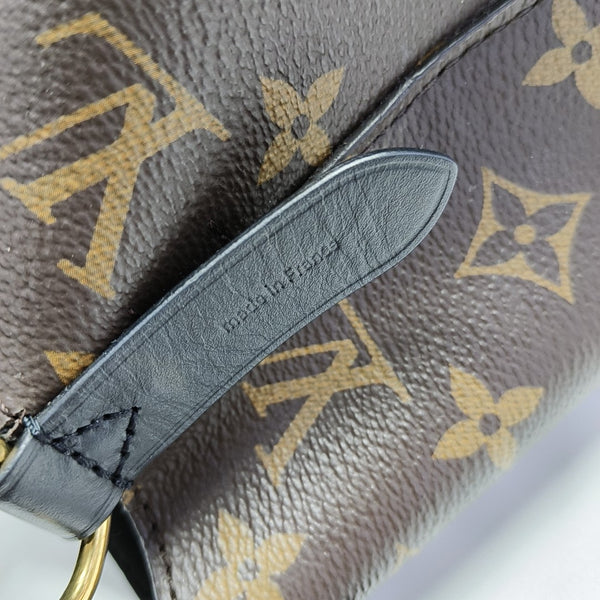 NÉONOÉ MM Monogram Coated Canvas Brown