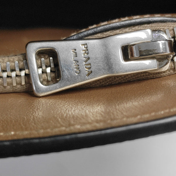 Calfskin Shoulder Bag Beige