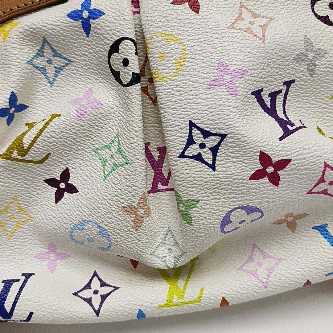 LV × TM JUDY MM Monogram Coated Canvas White