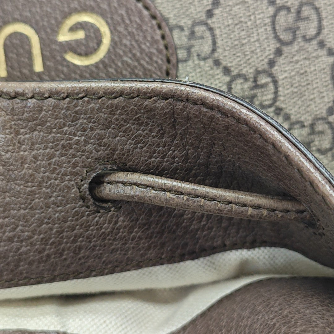 Neo Vintage Monogram Coated Canvas Black