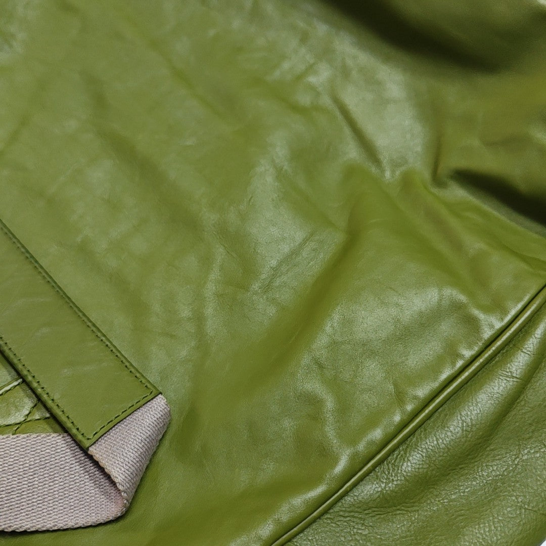 Calfskin Shoulder Bag Green