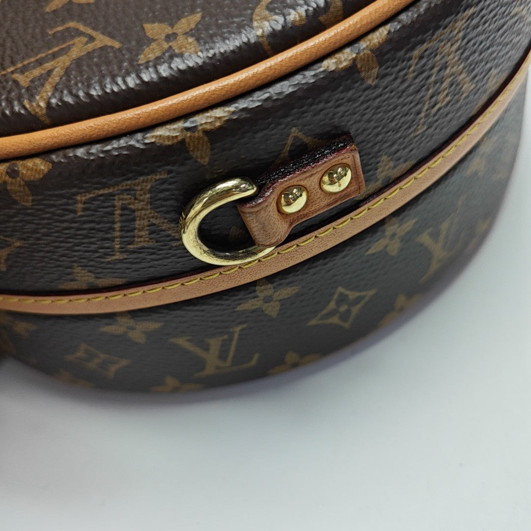 BOITE CHAPEAU PM Monogram Coated Canvas Brown