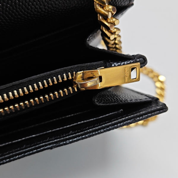 MONOGRAM Medium Quilted Calfskin Black