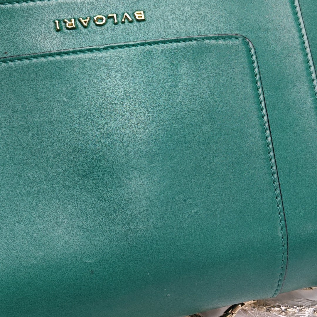 SERPENTI FOREVER Medium Calfskin Green
