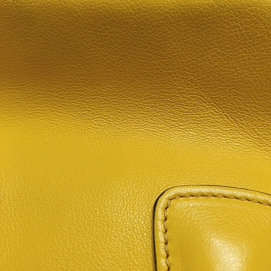 Calfskin Tote Bag Yellow