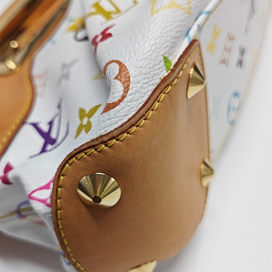 LV × TM JUDY PM Monogram Coated Canvas White