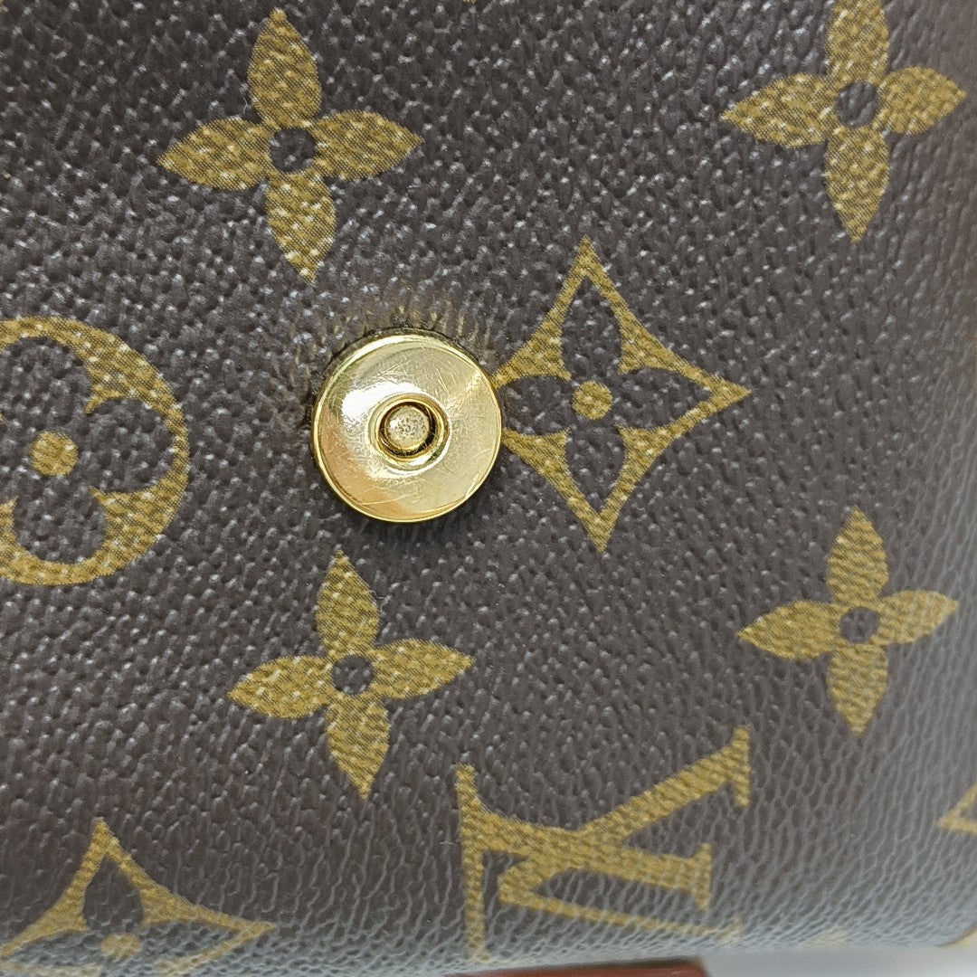 FOLD ME Monogram Coated Canvas Brown