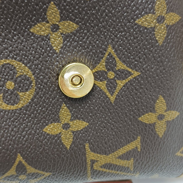 FOLD ME Monogram Coated Canvas Brown