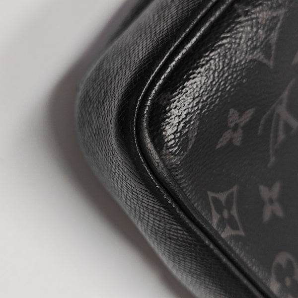 OUTDOOR PM Monogram Coated Canvas Black