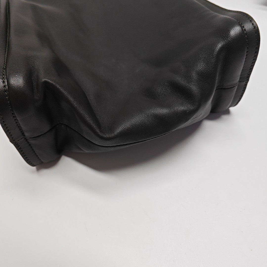 Calfskin Shoulder Bag Green