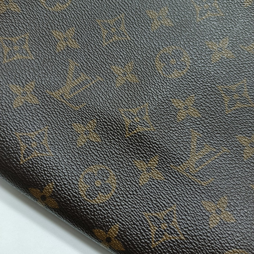 DAUPHINE MM Monogram Coated Canvas Brown