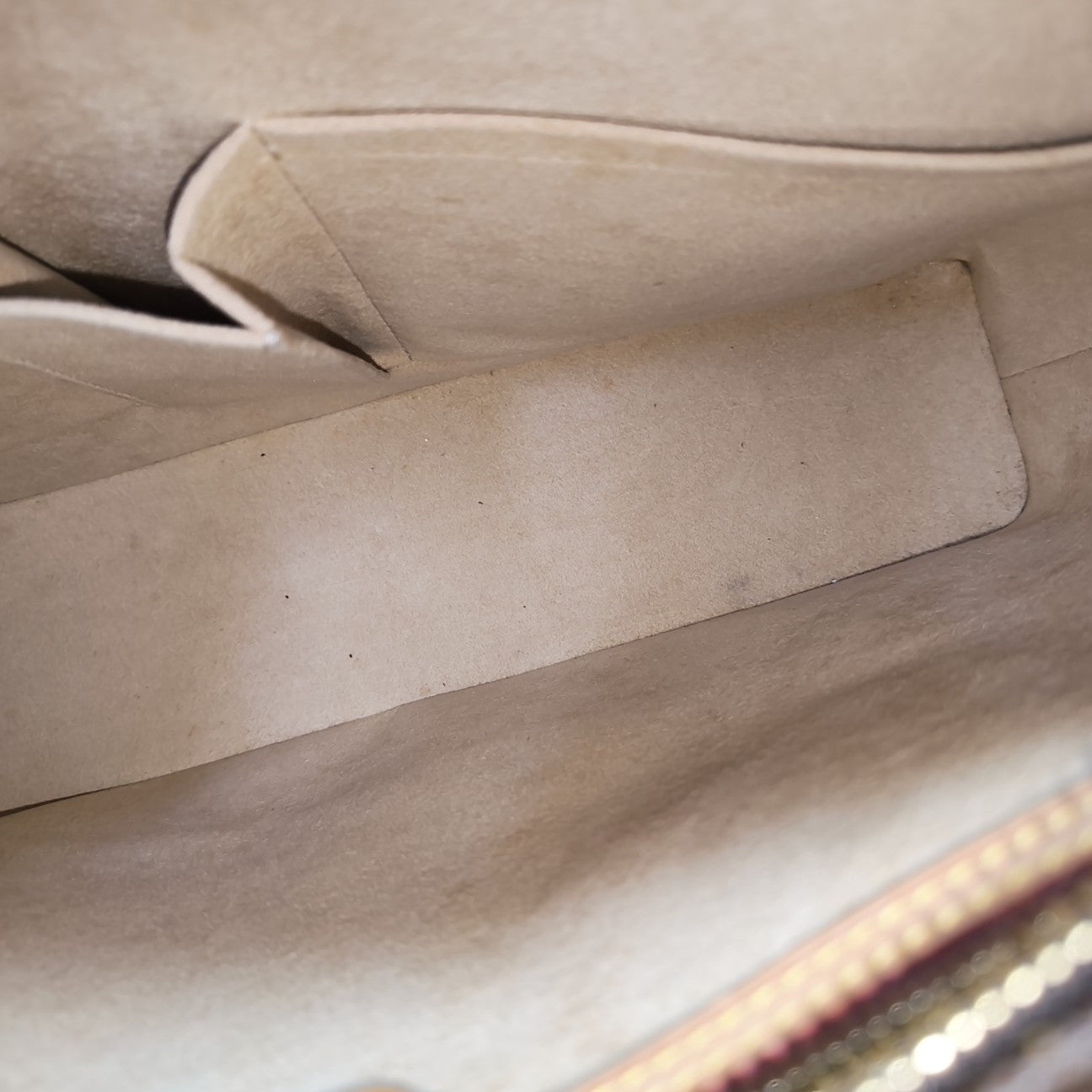 VINTAGE VAVIN GM Monogram Coated Canvas Brown