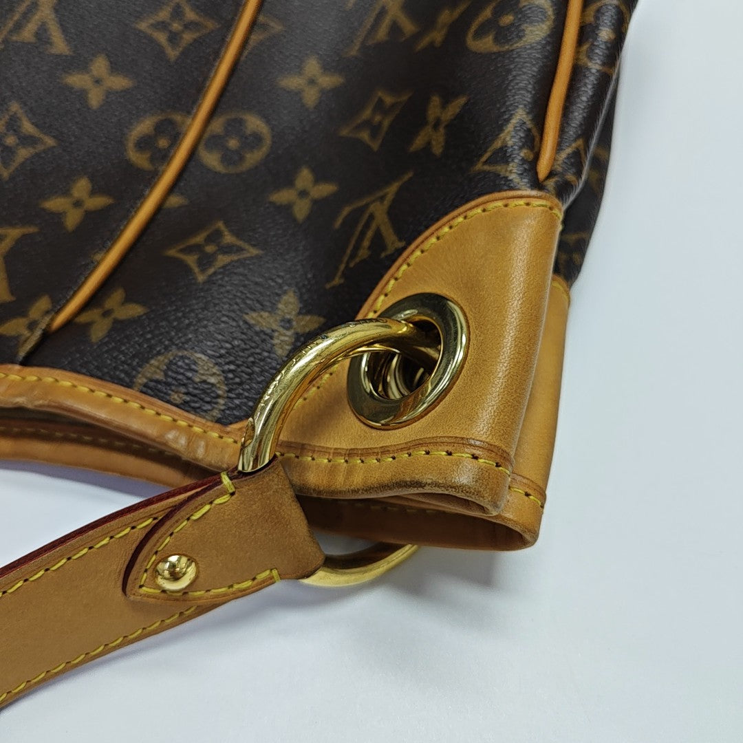 GALLIERA Monogram Coated Canvas Brown