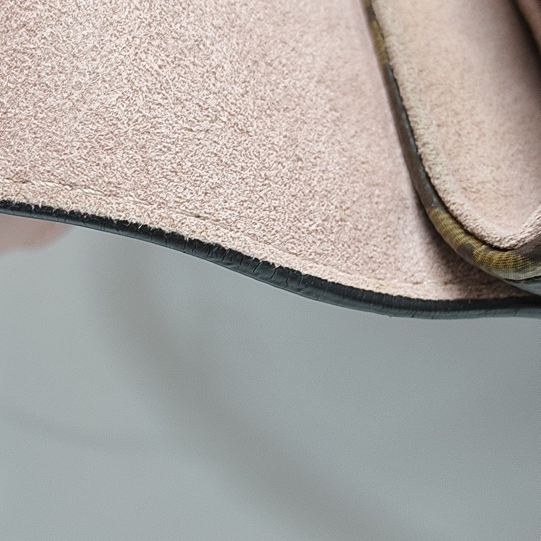 LOCKY BB Monogram Coated Canvas Pink