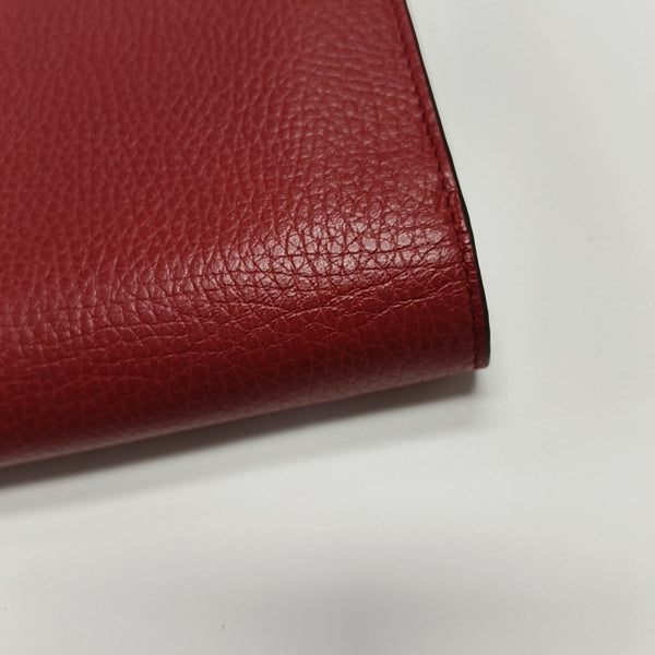 GG Marmont Super Mini Calfskin Red