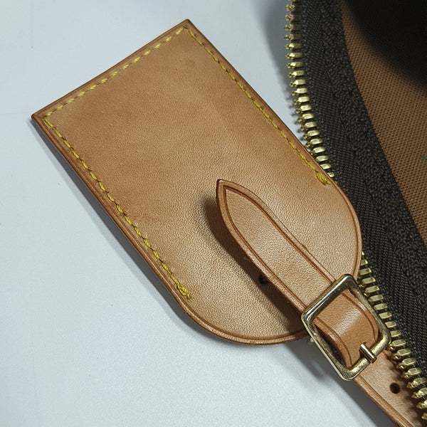 SAC SOUPLE 55 Monogram Coated Canvas Brown