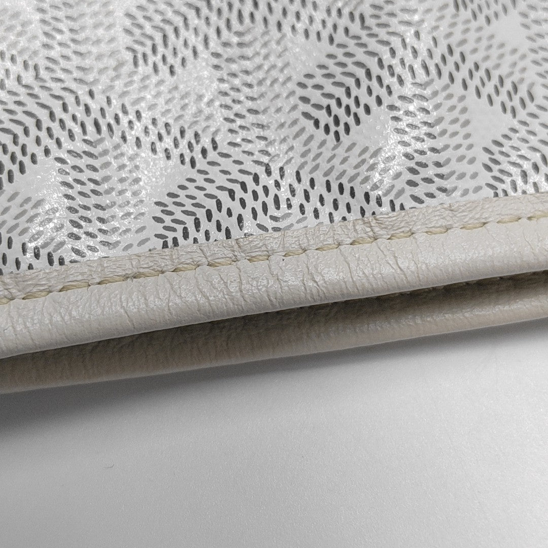 Anjou Mini Coated Canvas White
